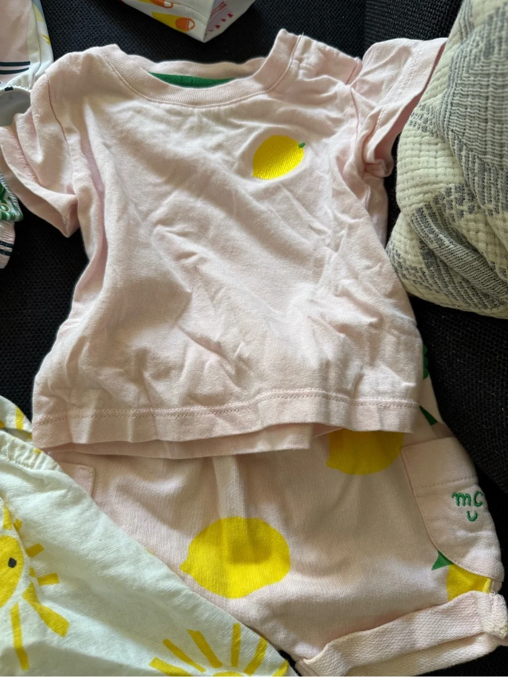 Mon Coeur 3-6m girl summer bundle made in Portugal